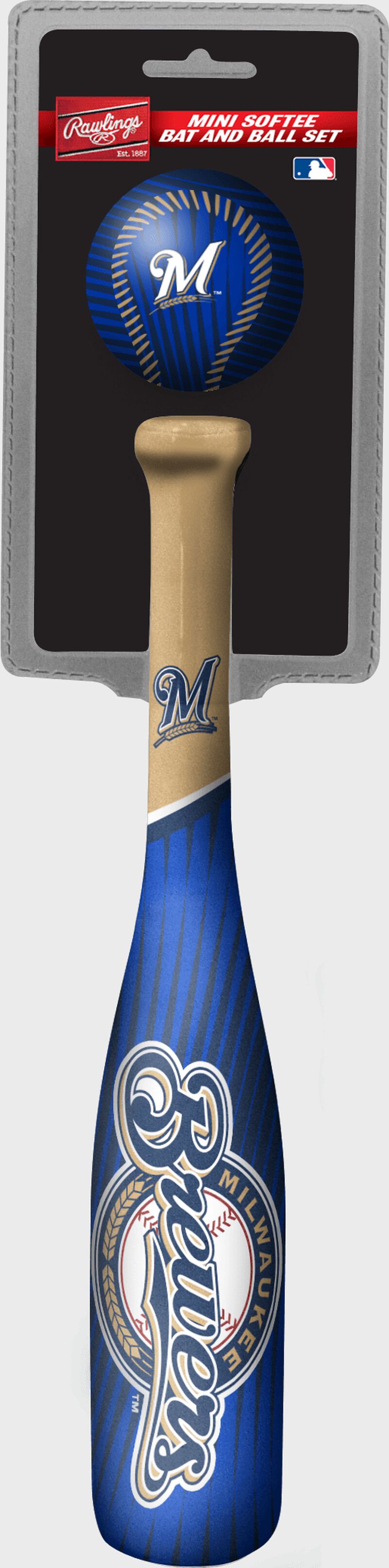 Milwaukee Brewers - Mini Wooden Souvenir Baseball Bat