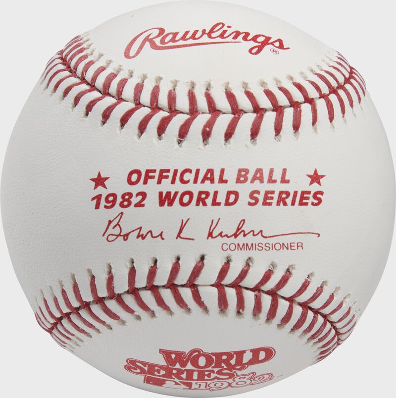  Rawlings 1984 Official World Series Game Baseball : Sports  Memorabilia Balls : Sports & Outdoors