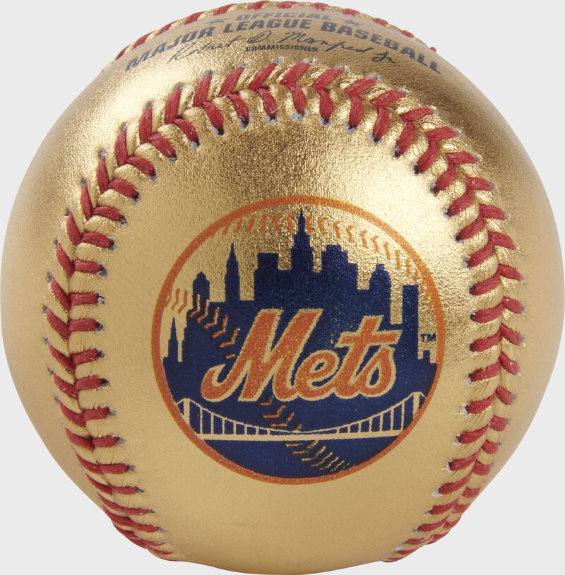 Rawlings New York Mets Logo Baseball