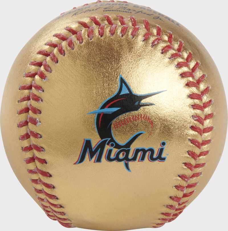 Miami Marlins Rawlings Team Logo Baseball